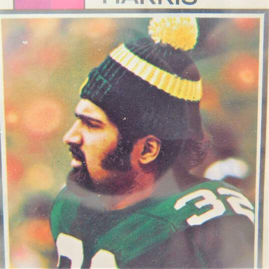 1973 HOF Franco Harris Topps Rookie Pittsburgh Steelers image number 3