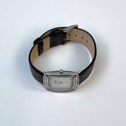 Designer Skagen Denmark 670SSLB4 Leather Strap Square Analog Quartz Wristwatch alternative image