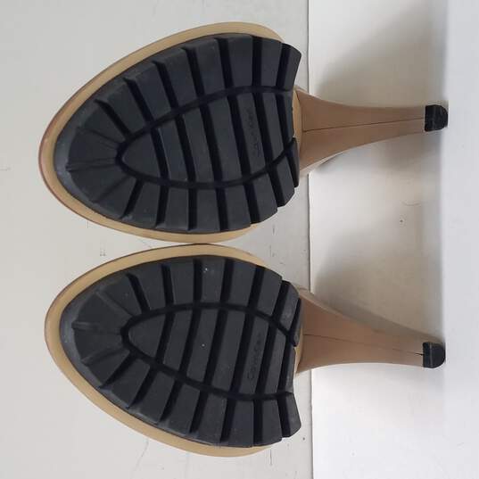 Calvin Klein Lina Beige Heels Size 8.5 image number 5