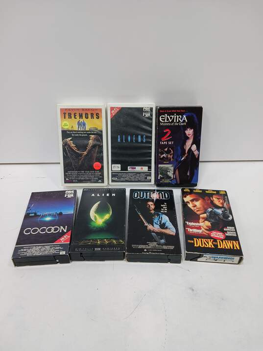 Set of 7 Assorted VHS Movies image number 1