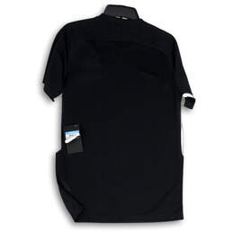 NWT Mens Black Dri-Fit Short Sleeve Tennis Pullover T-Shirt Size Medium alternative image