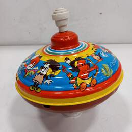 Vintage Fuchs Fit + Foxi West Germany Spinning Tin Toy alternative image