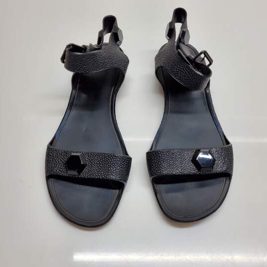 AUTHENTICATED WMNS GIVENCHY RUBBER PEBBLE JEWEL JELLY SANDALS SZ 41 image number 3