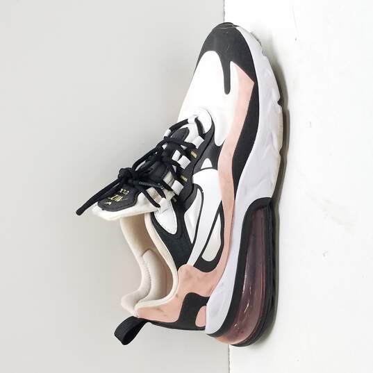 Nike pink and black Air Max 270 React sneakers