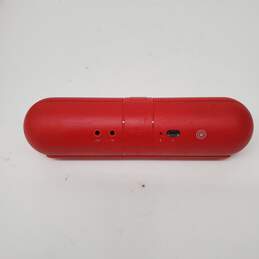 Beats By Dre Red Pill Portable Bluetooth Speaker / Untested alternative image