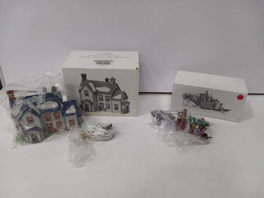 Bundle of 5 The Heritage Village Collection Dept56 Figurines IOBs image number 3