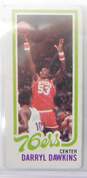 1980-81 Topps Darryl Dawkins Maurice Cheeks RC (Separated) 76ers image number 2