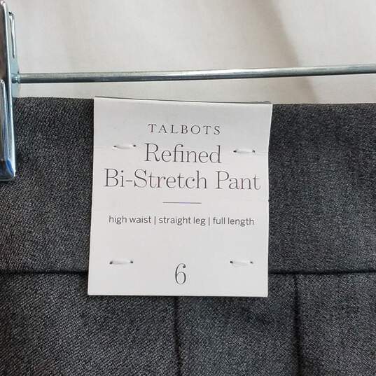 Talbots Refined Bi-Stretch Pants Women's Size 6 image number 4