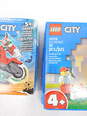 City Cop Vs. Robber Activity Book + Factory Sealed Sets 60332: Stunt Bike & 60318: Fire Helicopter image number 2