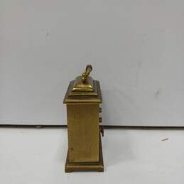 Vintage Brass Caravelle Wind-Up Clock alternative image