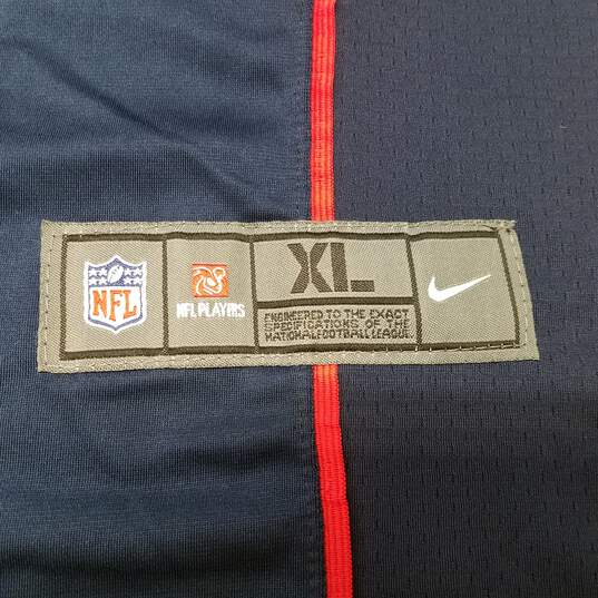 Nike Men's New England Patriots Brady #12 Navy Jersey Sz. XL image number 4