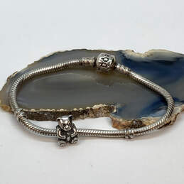 Designer Pandora S925 ALE Sterling Silver Chain Teddy Bear Charm Bracelet