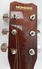 Hohner Brand HW-400N Model Wooden Acoustic Guitar w/ Soft Gig Bag image number 5