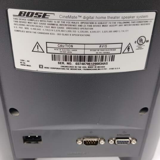 Bose CineMate Powered Subwoofer With Cables image number 5