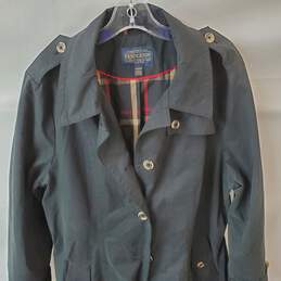 Vintage Pendleton Black Trench Coat size XXL alternative image