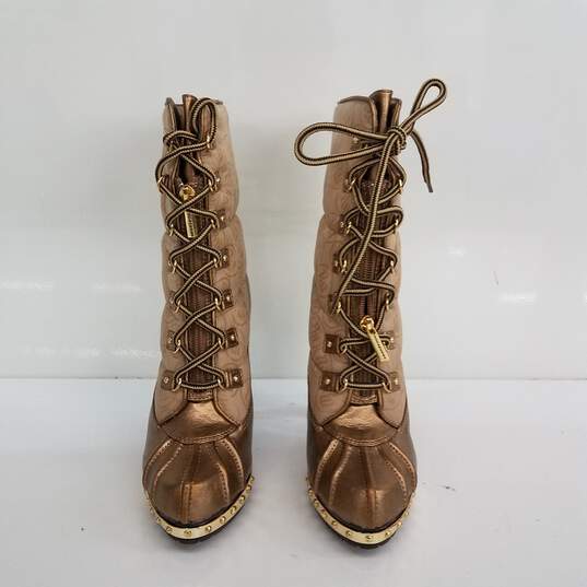 Rocawear Gold Boots Size 6 image number 4