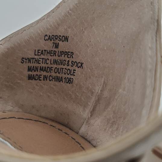 Steve Madden Carrson Blush Women's Leather Heels Size 7M image number 6