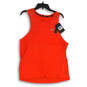 NWT Mens Red Round Neck Wide Strap Sleeveless Pullover T-Shirt Size Medium image number 1