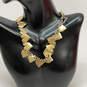 Designer Lucky Brand Gold-Tone Multiple Heart Beaded Charm Necklace image number 1