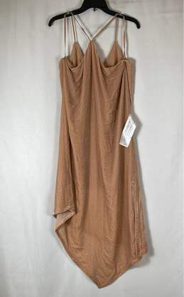 BCBG Maxzria Beige Casual Dress - Size Small alternative image
