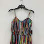 NWT Womens Multicolor Pleated Sleeveless Sweetheart Neck Maxi Dress Size 6 image number 3