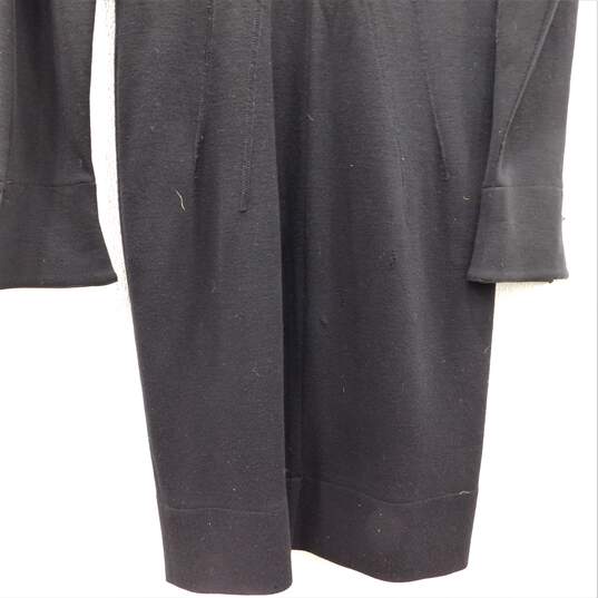 Vintage Mondrian Black Long Sleeved Dress image number 8