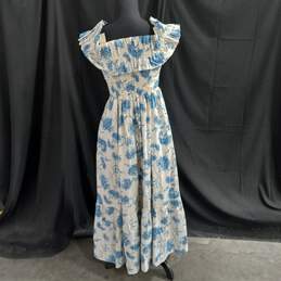 Abercrombie & Fitch Off Shoulder Floral Ruffle Dress Size S NWT alternative image
