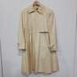 Harve Bernard Beige Trench Coat Women's Size 1X image number 1