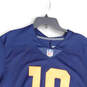Mens Blue Kansas City Chiefs Mitchell Trubisky #10 NFL Football Jersey Size L image number 3