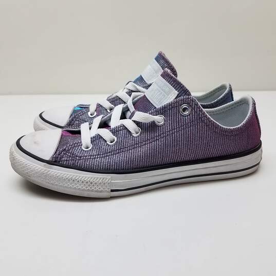 Converse CTAS Kids/Youth Space Star Ox Glitter/Sparkle Size 3 image number 3