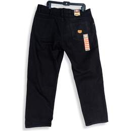 NWT Red Kap Mens Black Denim 5-Pocket Design Straight Leg Jeans Size 40x30 alternative image