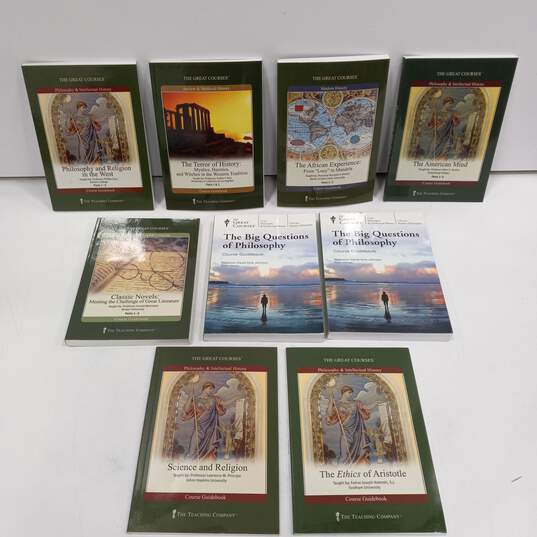 The Great Courses Philosophy Books Assorted 9pc Lot image number 1