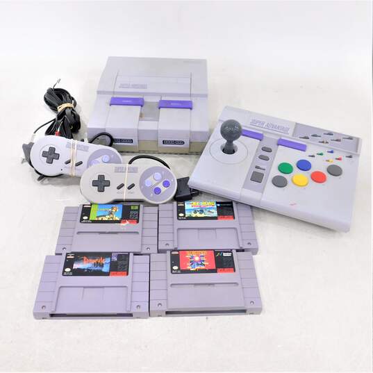 Nintendo SNES / 4 games image number 1