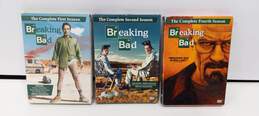 Breaking Bad 1st, 2nd, & 4th Complete Seasons DVD Sets 3pc Lot
