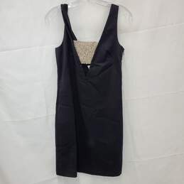 Darelle Black Sleeveless Size 00 Robe Dress NWT