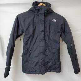 The North Face Black Hooded Jacket Women's SM