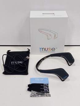 Muse The Brain Sensing Meditation Tracker Headset Monitor Model MU-02 W/ Box