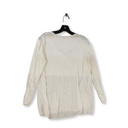 Pure Jill V-Neck Sweater Women's Size L alternative image