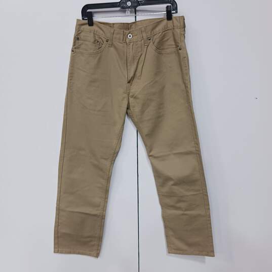Levi's Men's Tan Jeans Size W33 L30 image number 1