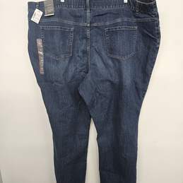 CJ Banks Classic Fit Blue Jeans alternative image