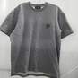 The Kooples Gray Classic Fit Short Sleeve Shirt Sz S image number 1
