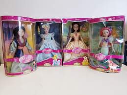 Disney Princess Dolls Lot of 4