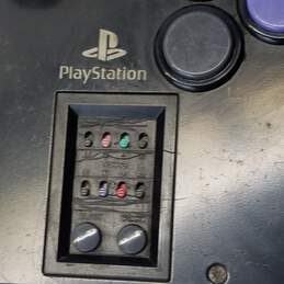 Hori Fighting Stick PS for Playstation 1 & 2 - metallic black alternative image