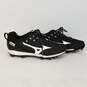 Mizuno Advanced Finch Elite 5  Men's Fastpitch Softball Cleats  Size 11.5  Color Black White image number 3
