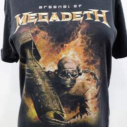 Vintage Y2K Arsenal Of Megadeth Heavy Metal Band T-Shirt Adult SZ S alternative image