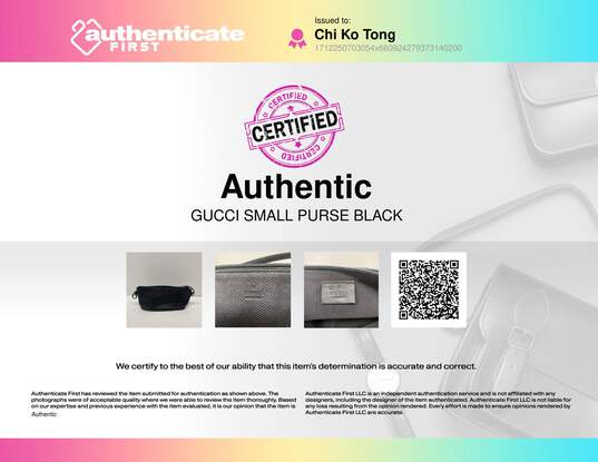 Gucci small purse black image number 9