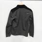 Spyder Men's Gray/Black Color Block Full Zip Mock Neck Jacket Size M image number 2