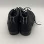 Mens Black Round Toe Lace Up Casual Ankle Chukka Boots Size 13 image number 2