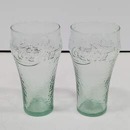 Pair of Coca-Cola Drinking Glasses