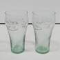 Pair of Coca-Cola Drinking Glasses image number 1